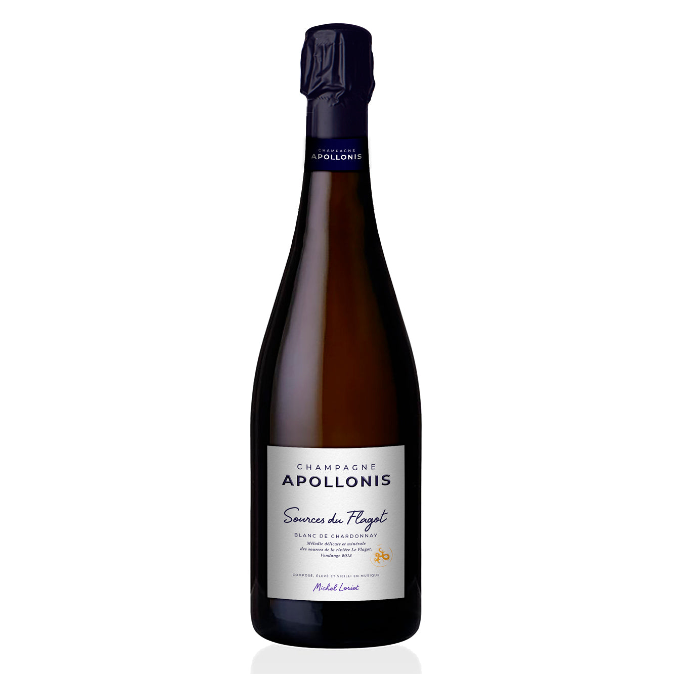 Apollonis Champagne 'Sources du Flagot' Extra Brut AOC 2013
